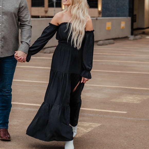 Women’s boho off the shoulder dress - Picture 5 of 8